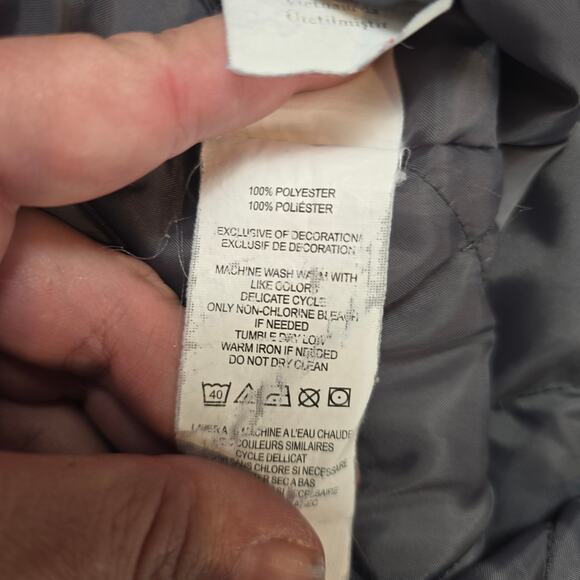 ORIGINAL PENGUIN  By Munsingwear Gray/Orange INSULATED JACKET Men's Lg - Picture 9 of 10